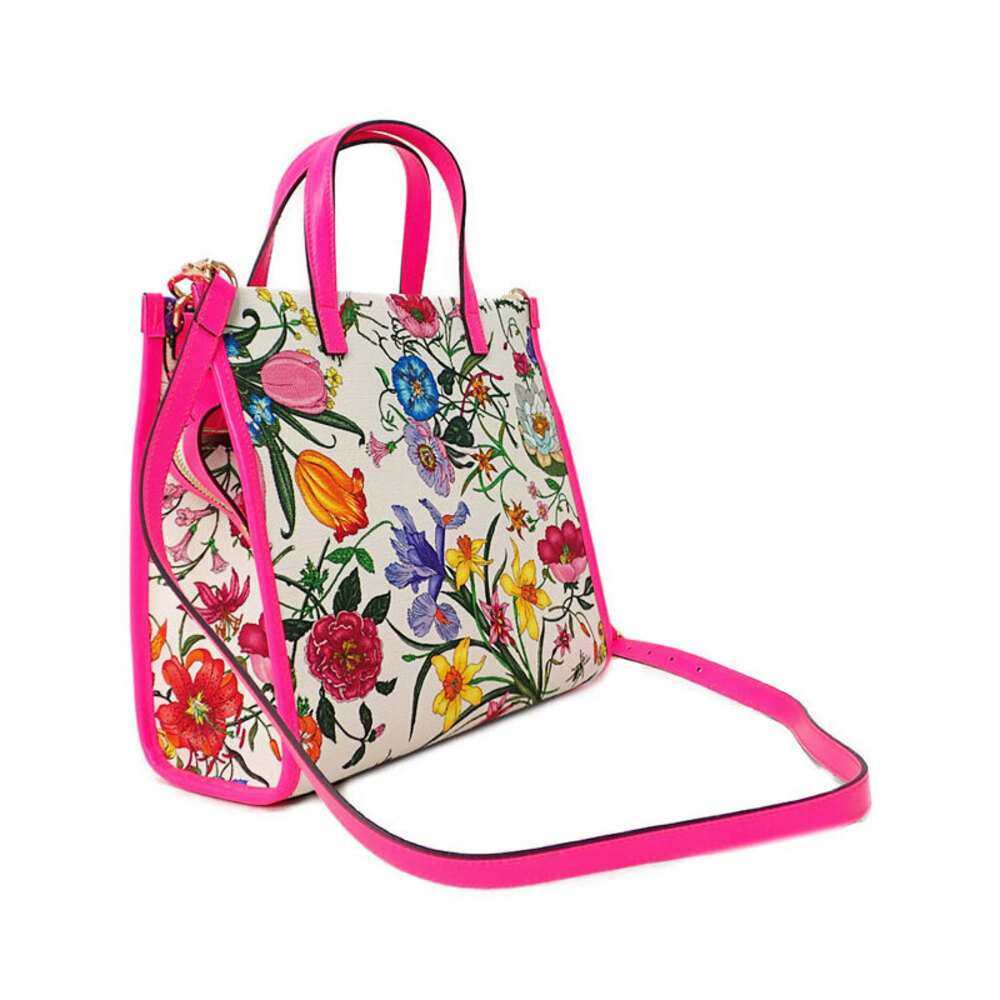 Gucci Floral Handbag Bag Flower
